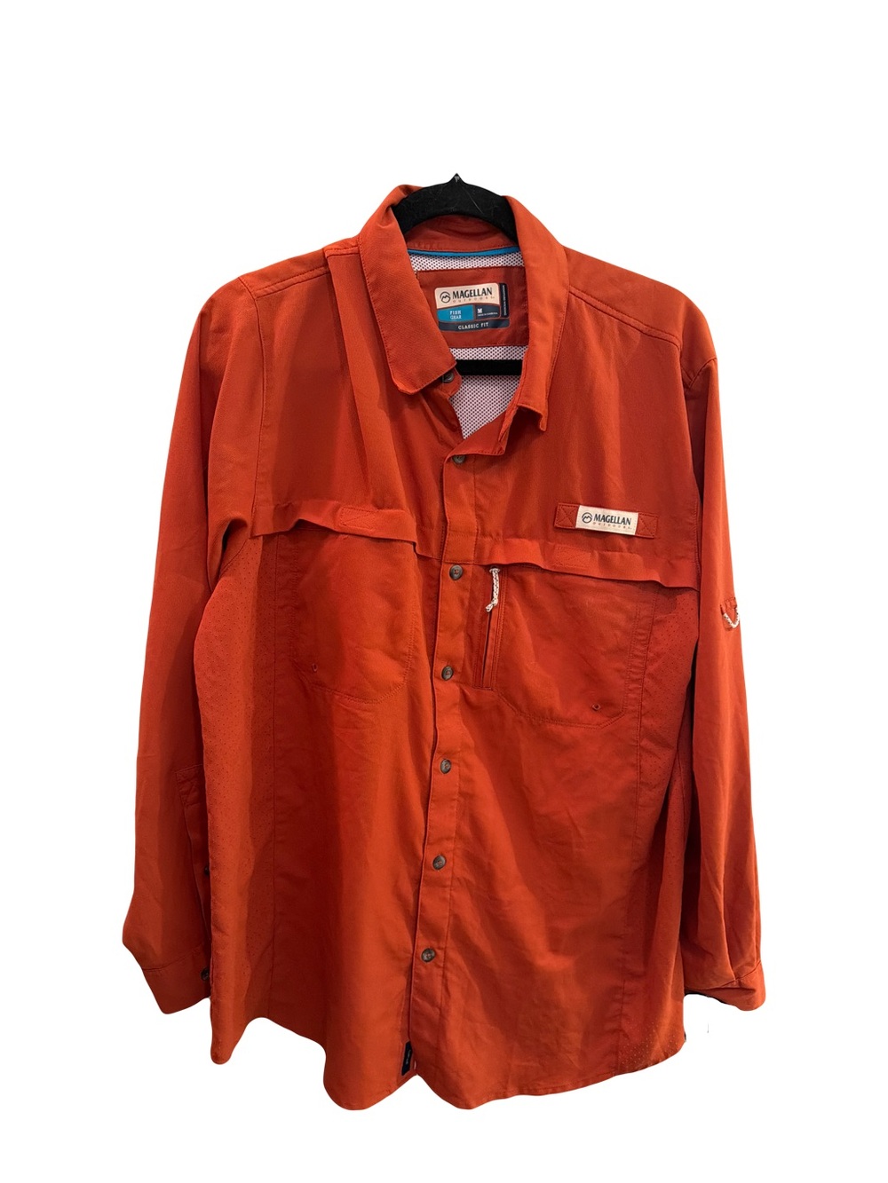 Magellan Outdoors Orange Lightweight Shirt